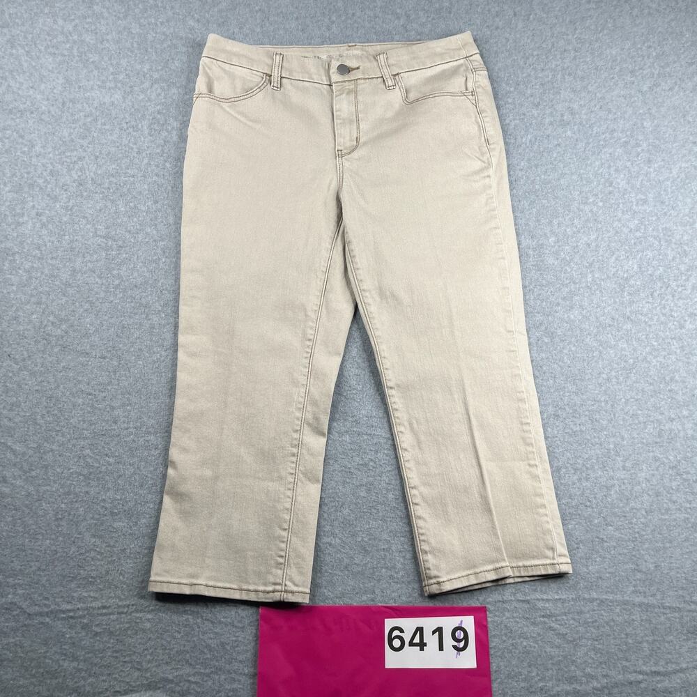 Chicos Perfect Stretch Girlfriend Slim Leg Capri Chicos Size 00 US 2